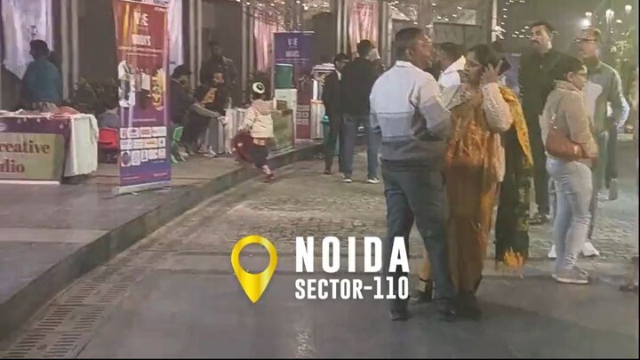 A Night of Festive Magic at Vibe 110, Near Lotus Panache, Noida | Christmas Carnival Highlights |