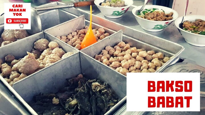 BAKSO BABAT || BAKSO MINI || MANTAP