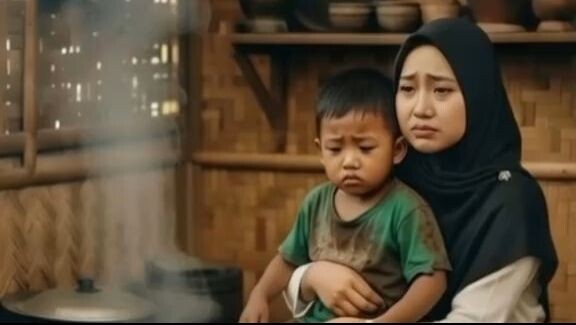 karena tidak ada makanan yang di masak Batu lah yang di masak