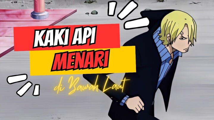 KAKI API MENARI DI BAWAH LAUT!!!