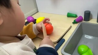 cute funny kid got mad