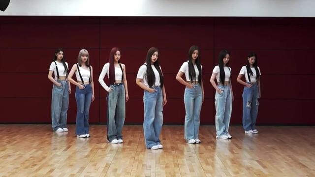 NMIXX   'VERY NICE (SEVENTEEN)'舞蹈练习