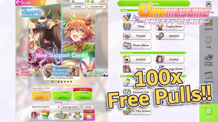 Umamusume Gacha Free Pulls New Year, Dapat Apakah Kita!?