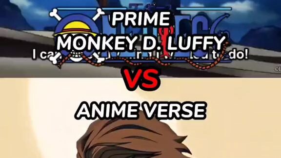 luffy gear 5 vs anime verse
