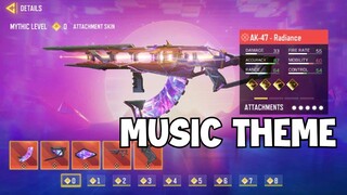 *LEAK* MYTHIC AK-47 - RADIANCE MUSIC THEME [HQ] COD MOBILE