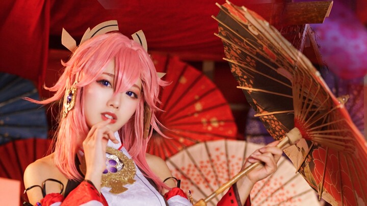 Travelers, welcome to Inawi! [Yae Kamiko & Xiaogong] Supper Butterfly | Genshin Impact cos