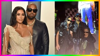 🔥DESPUÉS DE LAS REGLAS DE Dividirse, ahora conocemos a❤️Kim Kardashian y Kanye West juntos.