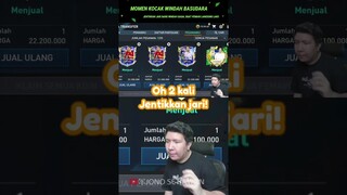 MOMEN KOCAK WINDAH BASUDARA JETIKKAN JARI BANG WINDAH GAGAL BUAT PEMAIN INI LANGSUNG LAKU #shorts