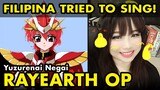 Filipina tried to sing Japanese anime song MAGIC KNIGHT  RAYEARTH opening anime cover by Vocapanda