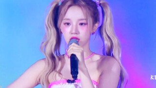 [GIDLE] Queencard+Allergy+Tomboy บุกเวทีมหาวิทยาลัยสตรีอีฮวา! ซ่งอวี้ฉีดูน่ารักกับผมทวินเทลสีชมพูของ