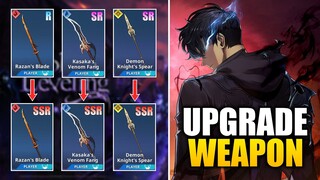 F2P FULL SENYUM! Senjata R/SR Bisa Di Upgrade Ke Tier SSR! | Solo Leveling: ARISE