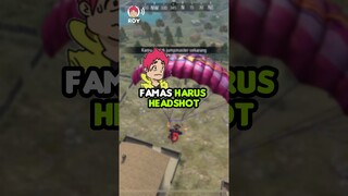 Famas Harus Headshot? #mingodichallenge #freefire