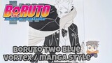 speed drawing boruto two blue vortex || manga style by eokakku