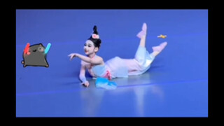 小酒窝国际舞蹈比赛古典舞完整版，小妮子舞蹈确实跳的好棒👌