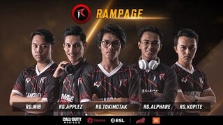 Team Intro: Rampage [ESL MY Championship]