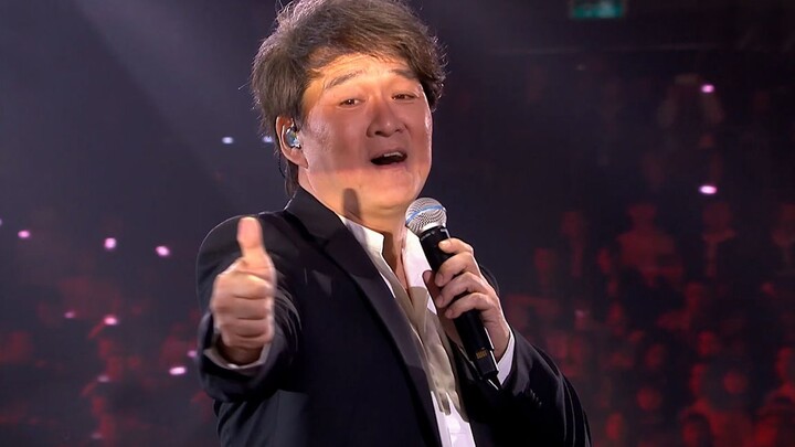 A male voice instantly shifts to a “goddess tone”; Wang Leehom’s mature, commanding voice is absolut