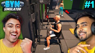 I OPENED MY OWN GYM @TechnoGamerzOfficial Gym Simulator 24 Gameplay l Part 1