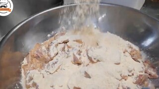 Quá trình làm đồ rán 5 #food