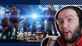 Attack on Titan Reaction All Openings 1-7 - FIRST TIME SEEING (Anime Newbie)