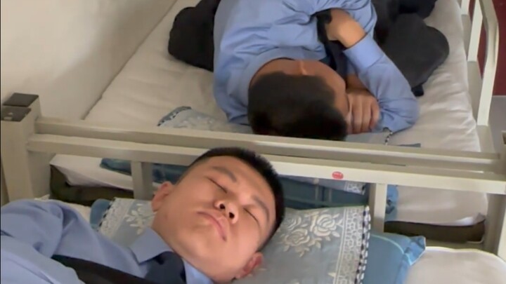 Watch police academy students curl up, hunch their backs, and dream of being bossy CEOs—all without 