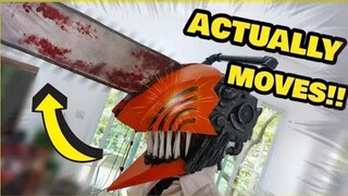 Fully Functional Chainsaw Man Cosplay (Part 1 – Making Chainsaw Man’s Helmet)