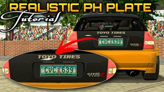 Realistic Philippine Plate Tutorial | Car Parking Multiplayer New Update 4.8.4.6