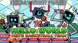 Everyone is Vibing | Hex's Basketball Team (Friday Night Funkin')