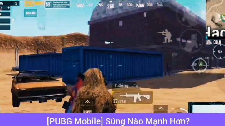 súng nào mạnh hơn game pubg