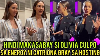 Hindi Kinaya ni Olivia Culpo ang Energy ni Cartriona Gray sa Hosting Miss Universe | Celeste Cortesi