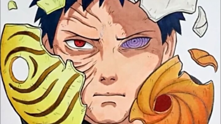 [Vẽ tay] Obito——Naruto