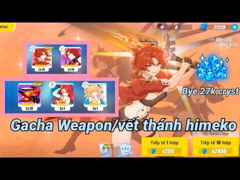 Gacha Full Gear for Herrscher of flamescion Chỉ với 40 pulls | Honkai impact 3 v5.0