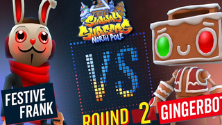 Subway Surfers กับ Festive Frank VS Gingerbot ขั้วโลกเหนือ - รอบ 2 SYBO TV