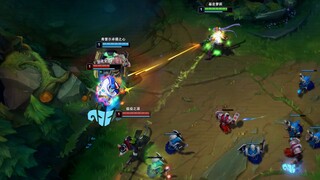 Opponent: Can't play against this Jinx—she knows gun-fu!