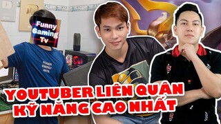 8 Youtuber Liên Quân Có Kỹ Năng Vượt Xa Nhiều Tuyển Thủ - Bạn Nên Né Khi Leo Rank