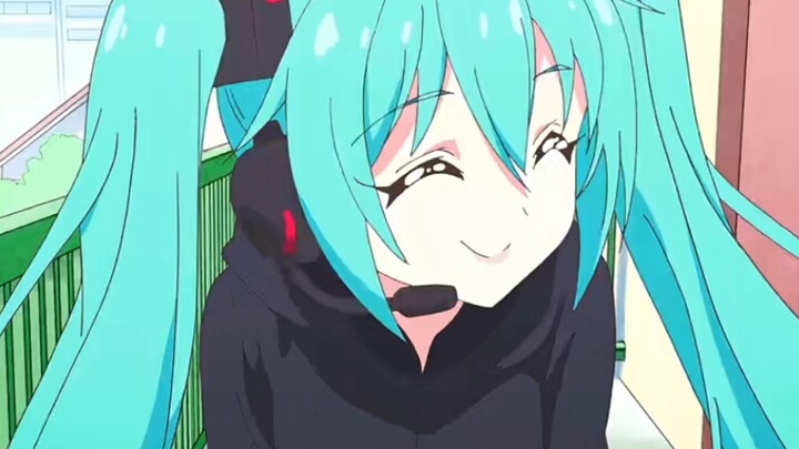 "Life is not easy, Hatsune Miku is selling her skills" Hatsune Miku's guest appearance in The Devil 