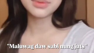 Maluwag daw sabi nung juts 🫣