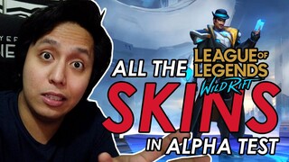 Lahat ng Champion Skin sa Alpha Test | LoL: Wild Rift