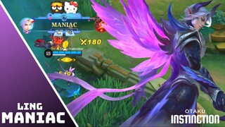 Ling Night Shade Maniac | Mobile Legends