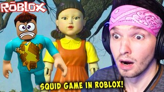 Bewege dich nur bei GRÜNEM LICHT in Roblox SQUID GAME....