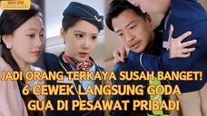 Baru Jadi Orang Terkaya Sehari… Eh, 6 Cewek Langsung Goda Gue di Jet Pribadi! Gila!
