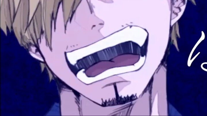 [One Piece MAD] Sanji's version of うっせぇわ! It's so noisy! (Cover: 壱哥さんYouTube transfer)