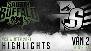 Highlight SKY vs SGB [VÁN 2][VCS Mùa Đông 2021][Tuần 3 - 02.12.2021]