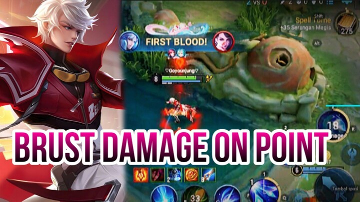 BRUST DAMAGE ON POINT