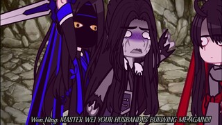 "Don't blame me, love make me crazy!" (Ft.Our third wheel baby✨) (Dark Lan Wangji A.U.) //Meme//