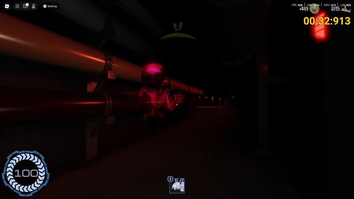 🧸◞ Vtuber Accidentally Gets The 3 AM Badge in Pressure! ☆ #ROBLOX