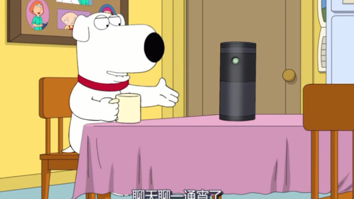 狗子喜欢上了智能音箱
