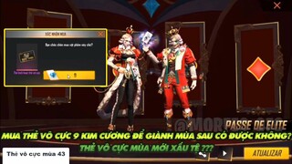 FREE FIRE | MUA THẺ VÔ CỰC GIÁ 9 KIM CƯƠNG CÓ ĐỂ GIÀNH QUA MÙA SAU ĐƯỢC KHÔNG? THẺ VÔ CỰC MỚI XẤU TỆ