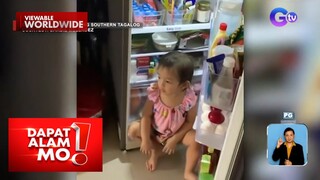 Batang naiinitan, nagpalamig sa kanilang…ref?! | Dapat Alam Mo!