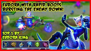 Lightning Burst Damage Eudora by Top 1 Eudora King - MLBB