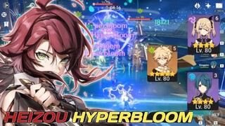 THE TRUE POWER OF HEIZOU HYPERBLOOM!! - Genshin Impact